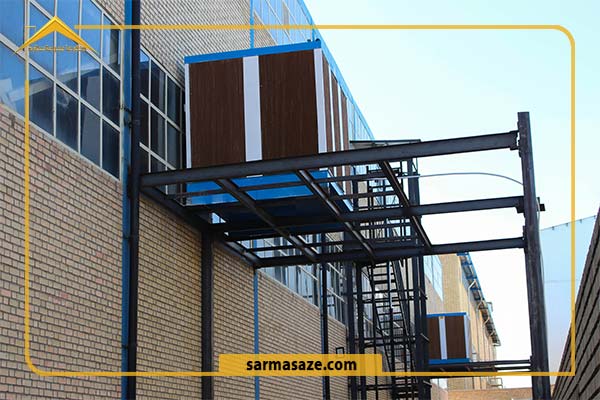 نگهداری کولر آکسیال در فضای باز کارخانه در زمستان