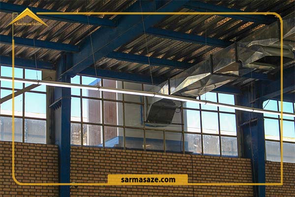 عایق کاری و استفاده از پوشش محافظ استاندارد در نگهداری کولر آکسیال